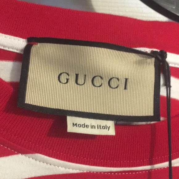 Gucci Top unisex new size medium oversized fits ladies large to x large. - Picture 5 of 9